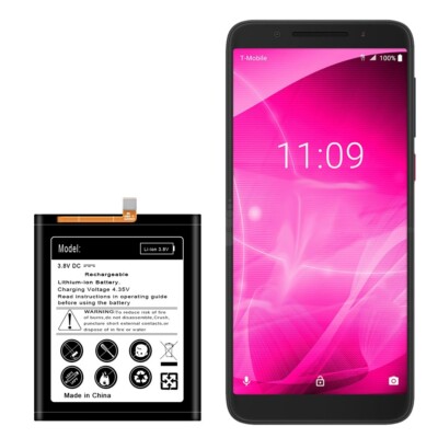High Capacity 3100mAh Extended Slim Battery for Alcatel TCL A2 A507DL cellphone