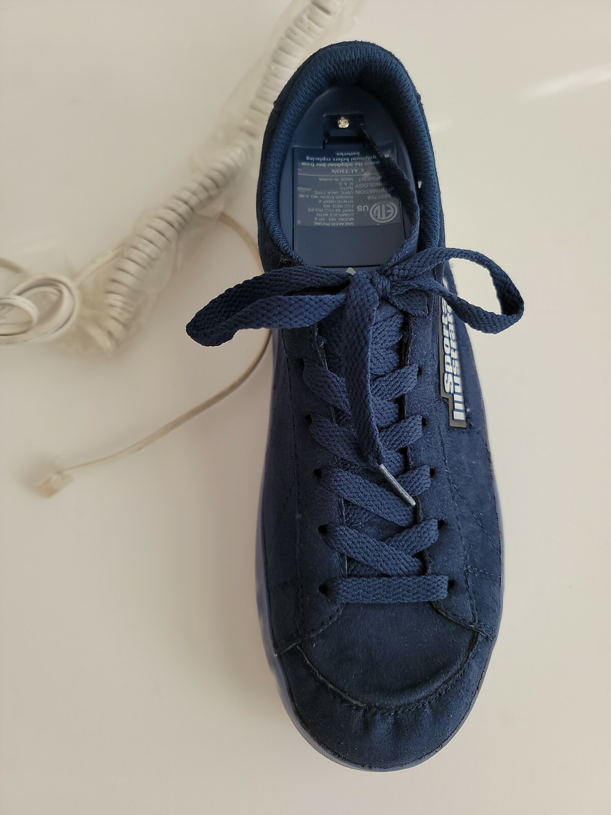 New Vintage Sports Illustrated Shoe Phone Rare Blue Version eBay