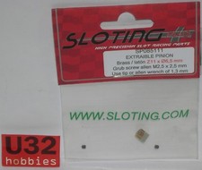 Sloting Plus SP085111 Pinion 11T Removable 6.3mm Weight 0.64g Module 0.5 Brass