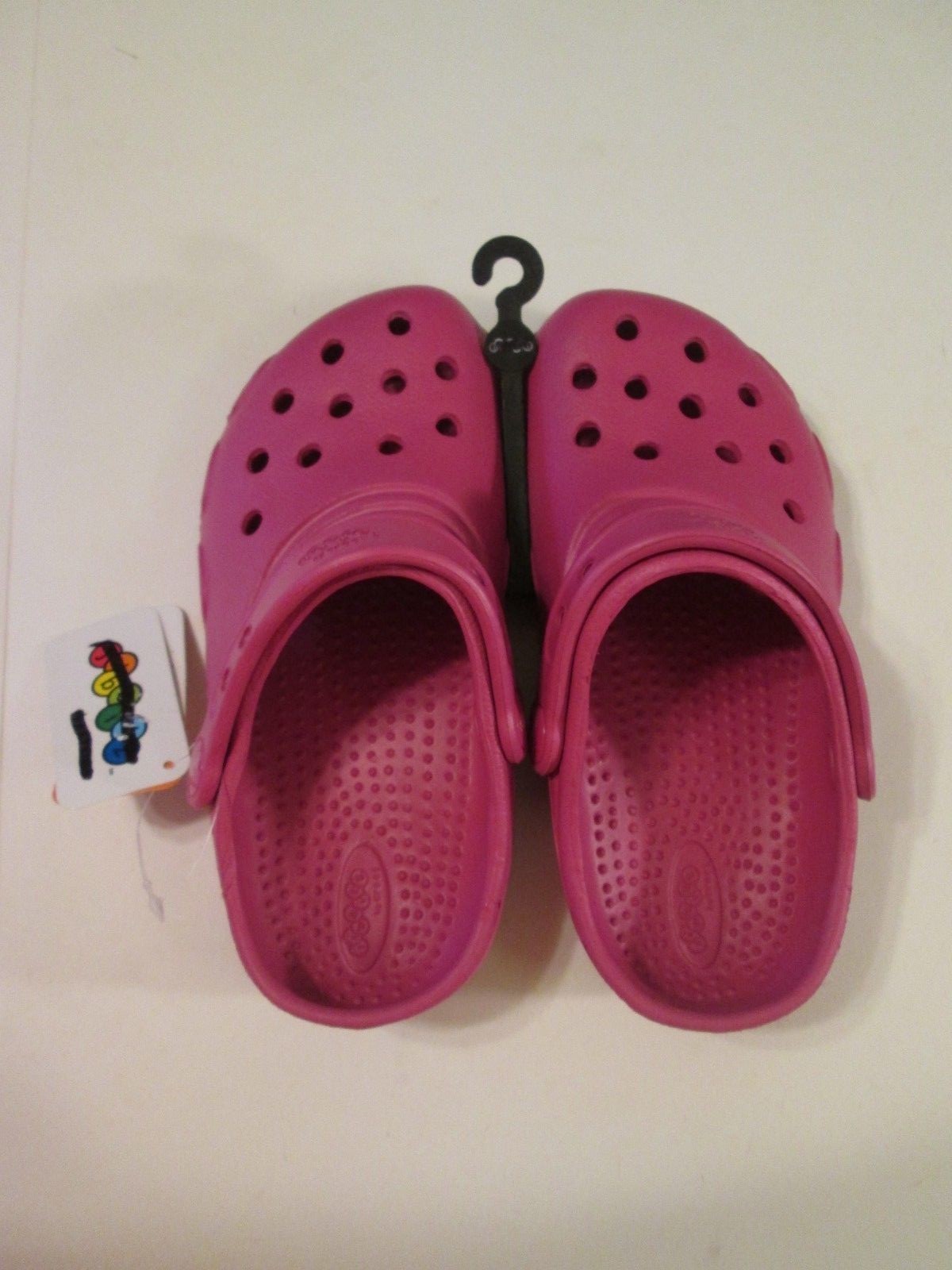 pink crocs with jibbitz
