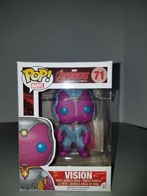 Marvel Vision 71 Avengers Age Of Ultron Funko Pop