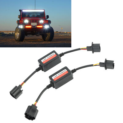2 Stücke Led-scheinwerfer Canbus H13 9008 Stecker Led-scheinwerfer