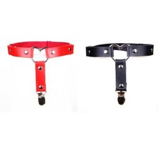Heart Leg Garter Belt 2PCS Heart Leg Garter Belt Thigh Harness Women Adjustab...