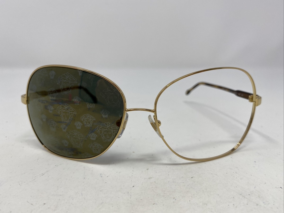 Versace Italy Mod 2124 1002/SG 64-15-125 3N Solid Gold 
