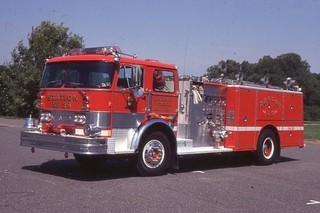 Linwood PA 1972 Hahn Pumper Fire Apparatus Slide
