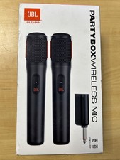 JBL PartyBox Digital Wireless Microphone System with Dual-Channel Receiver