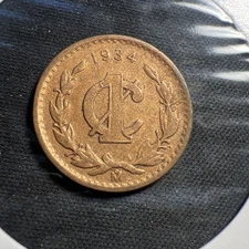 1934 Mexico 1 Centavo Z3869