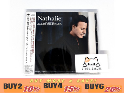 Julio Iglesias Nathalie-Best of Regular Edition  From Japan CD 20tr Music OBI
