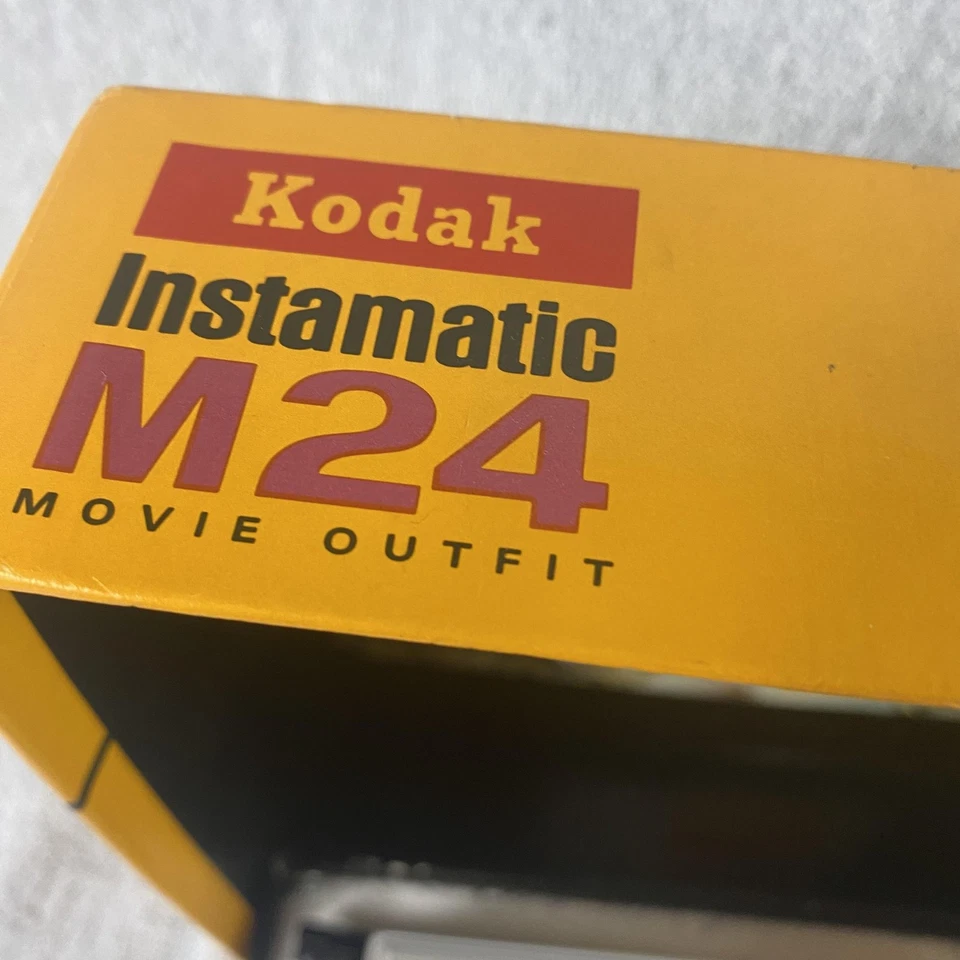 Cámara de película Kodak Instamatic M24 Super 8 de colección ojo eléctrico caja de 14 mm F/2,7 Foto 4 de 4