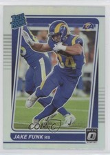 2021 Panini Donruss Optic Rated Rookie Holo Prizm Jake Funk #295 0h4v