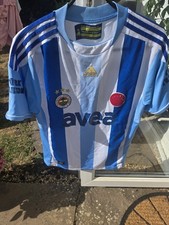 adidas Fenerbahce Away Shirt M Gülten 7 Blue Short Sleeve Adults