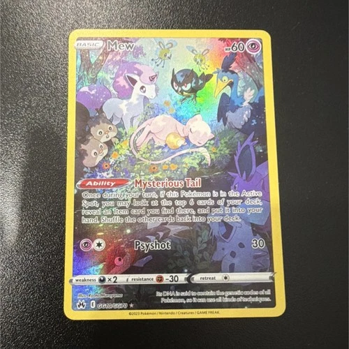 New ListingPokémon Mew Ultra Rare Holo (GG10/GG70) Crown Zenith ( PSA 10 CONTENDER )