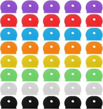 40 Packs Silicone Key Cover Key Caps Key Identifiers for House Home Keys