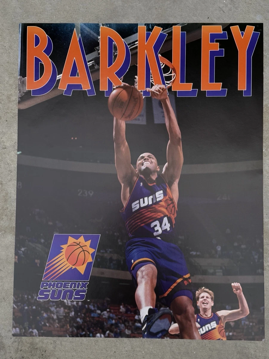 Charles Barkley Basketball Original Vintage Sports Posters for
