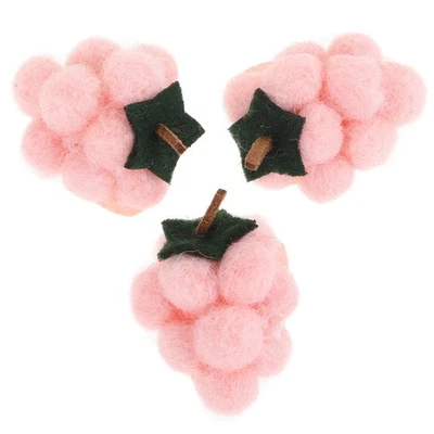 3 Pcs Épingle À Cheveux En Feutre Accessoire De Mode Accessoires Pour - Photo 1/4