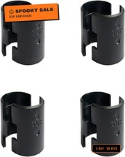 8 Pcs Wire Shelf Clips for 1" Post - 4 Pairs of Wire Rack Lock Clip Replacements