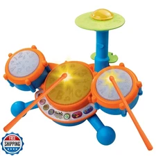 VTech KidiBeats Drum Set (Frustration Free Packaging)