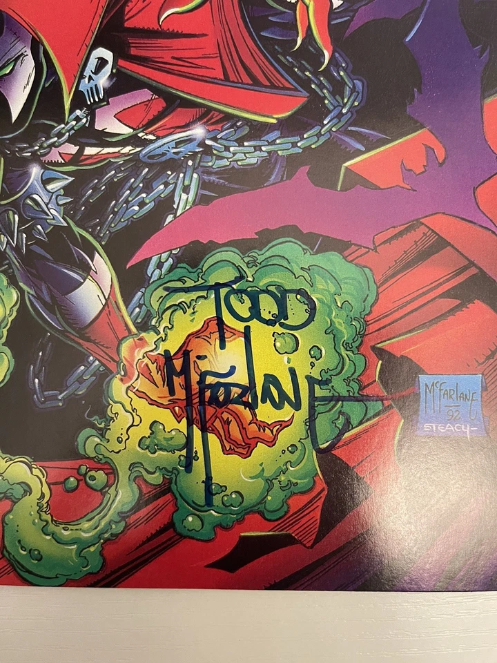 Todd McFarlane SIGNED Spawn #1 (1992) **Dedication Available** - Image 4 of 4