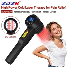 8W Cold Laser Therapy for Back Pain Shoulder Neck Arthritis 10x650nm 15x808nm