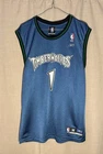 Vintage Reebok NBA Minnesota Timberwolves t shirt jersey #1 McCants