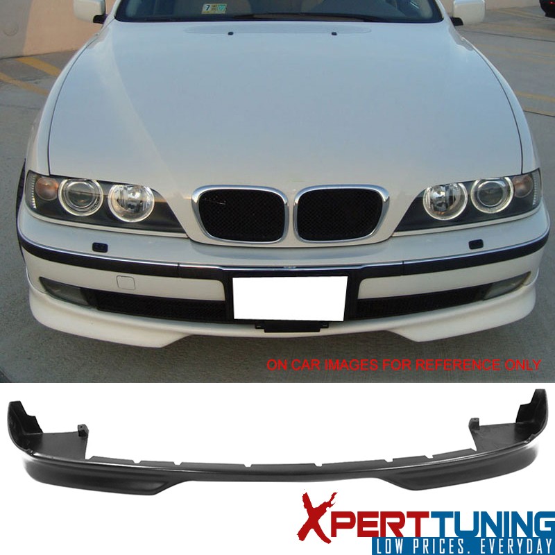 BMW528 E39 BREYTONフロントリップスポイラー Fits 97-00 BMW E39 528 540 M Style PU Front Bumper Lip 528i 540i