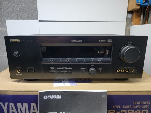 BOX! Yamaha HTR-5940 Surround Sound Receiver 6.1Ch Home Theater TESTED EB-17038 - Picture 3 of 13