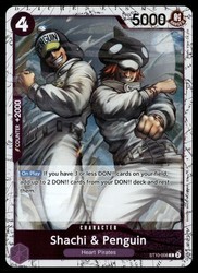 Shachi & Penguin (Pirate Foil) ST10-008 Premium Booster -The Best- Vol. 2 One Piece TCG