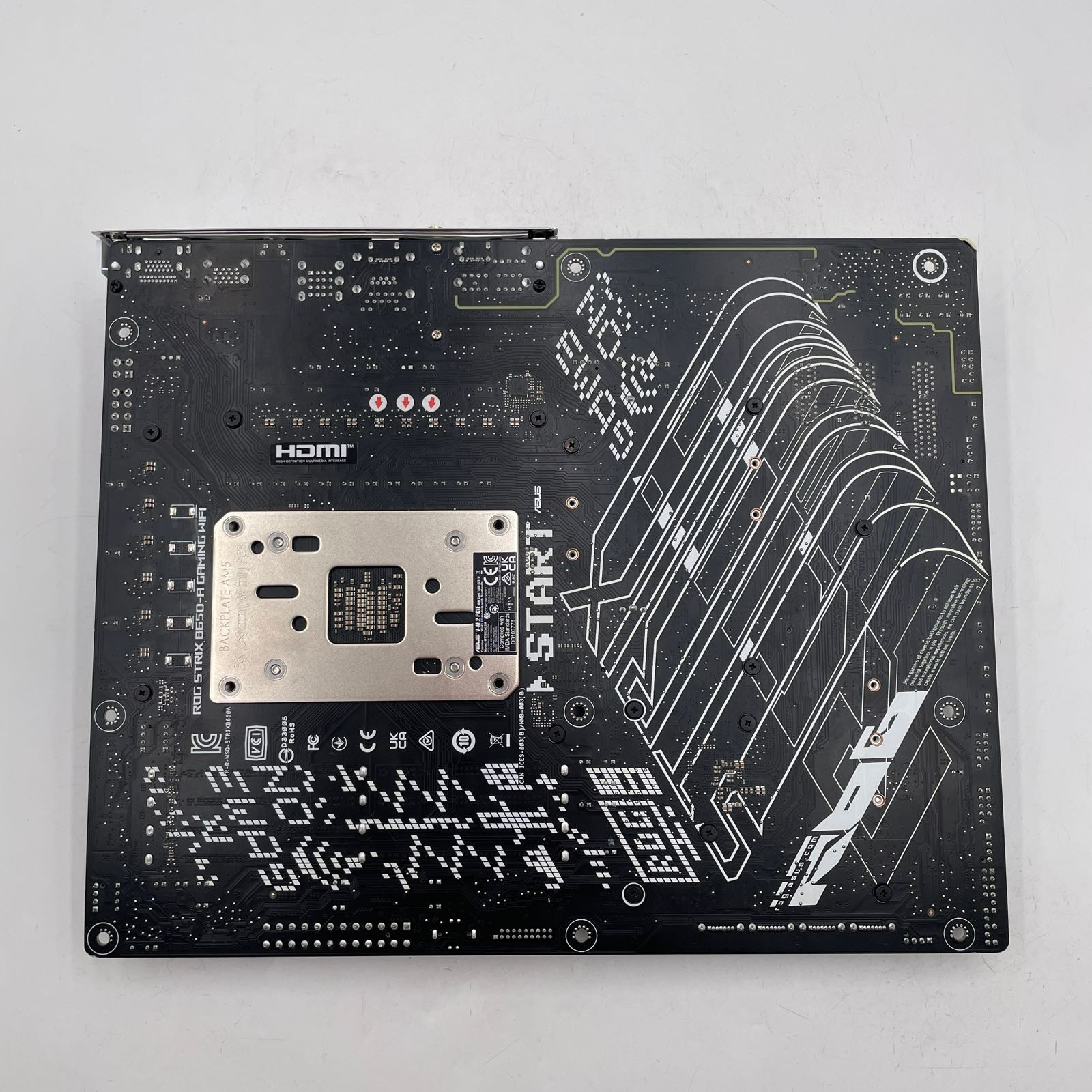 ASUS ROG Strix B650-A Gaming WIFI AMD AM5 DDR5 WiFi 6E ATX Motherboard - READ