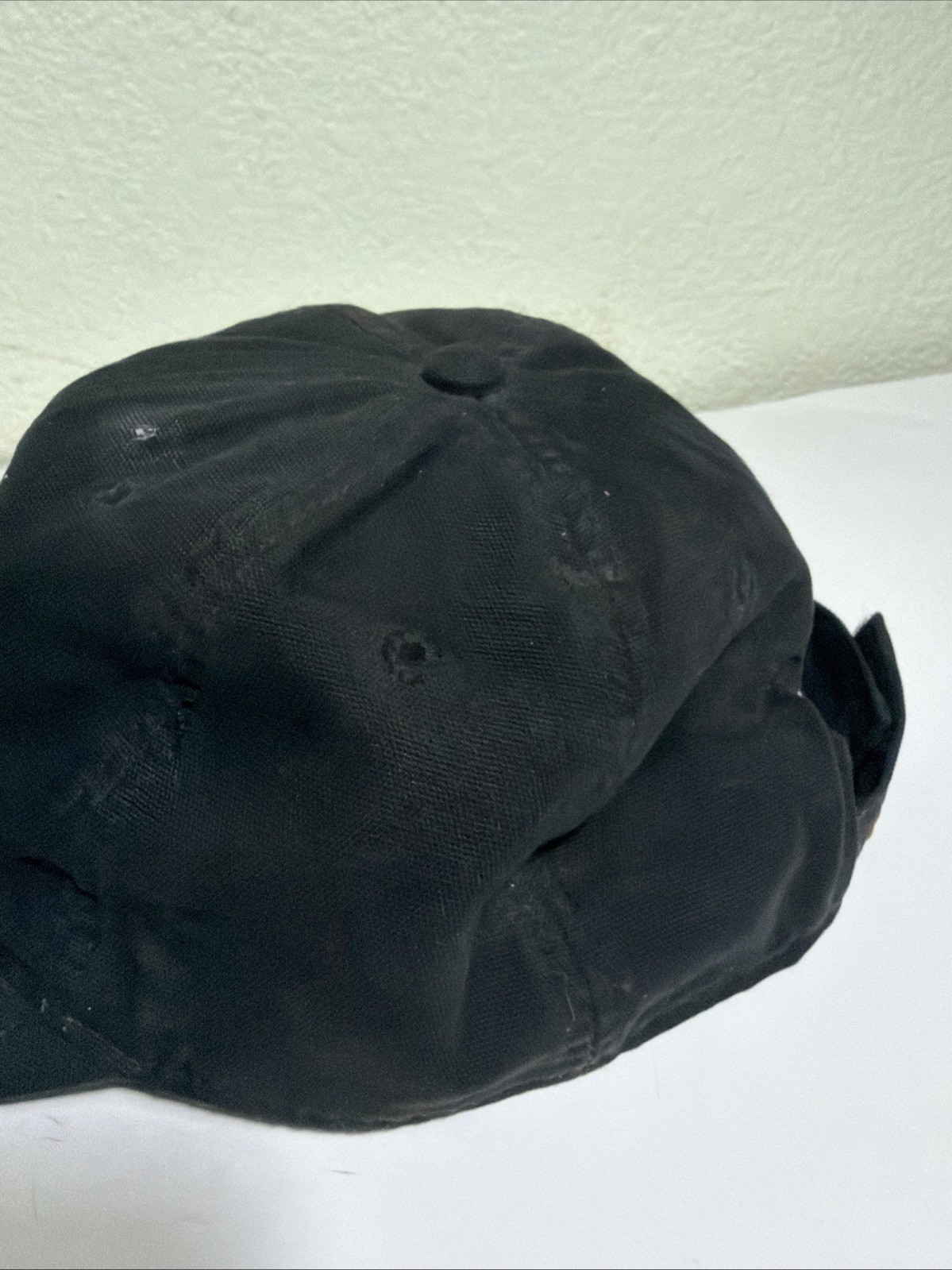 Carhartt Strapback Hat Black Hook Loop Adjustable… - image 11
