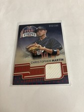 2015 Panini USA Stars & Stripes Longevity Relic Christopher Martin (043/299)