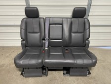 2007-2014 Suburban Escalade Esv Yukon Xl 2nd Second Row Black Bench Seat