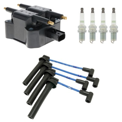 #ad Hitachi Ignition Coil NGK 4 G Power Spark Plug amp; Wire Set Kit for Neon SX 2.0 L4 $117.95