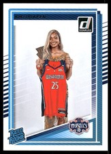 2025 Donruss WNBA Kiki Iriafen #94 Washington Mystics