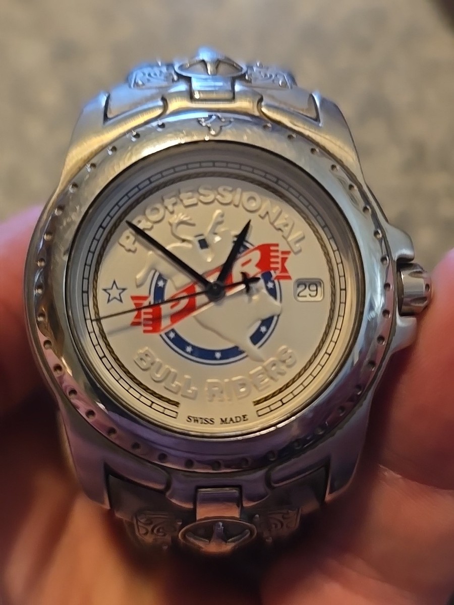Michel Jordi Professional bull rider Special edition watch. | eBay