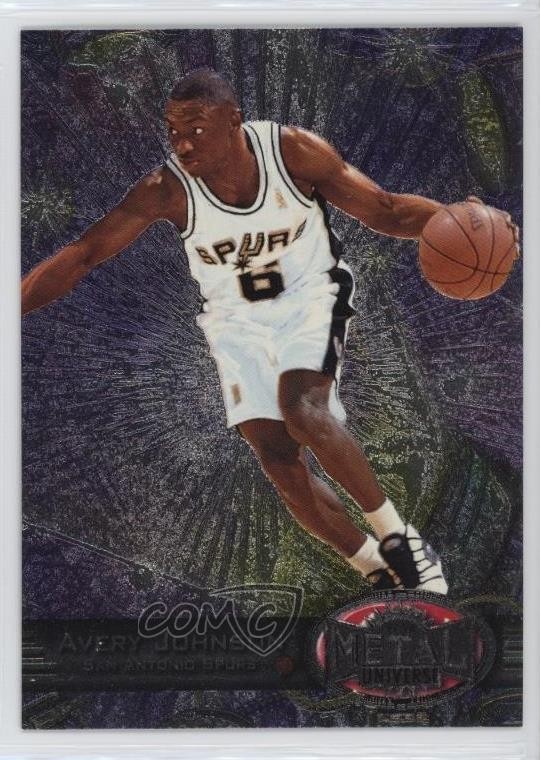 1997-98 Metal Universe Reebok Silver Avery Johnson #5 1l60
