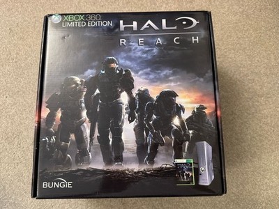 Xbox 360 Slim Konsole Halo Reach Limited Edition 250GB mit 2 Controllern - NEU