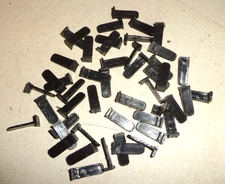 VTG ORIGINAL Strombecker Slot Car 48 TRACK CLIPS FOR 1/32 SCALE