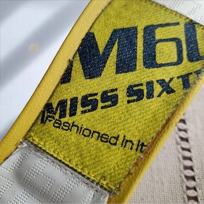 Miss Sixty y2k Vintage 2000s Stiletto flip flop Kitten hell women