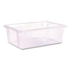 Contenedor de almacenamiento de alimentos de plástico Carlisle 1062207 18" x 26" x 9" - transparente nuevo