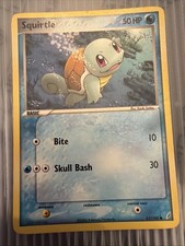 Squirtle 63/100 EX Crystal Guardians Regular