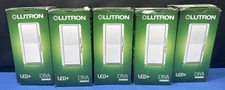Lutron Diva LED+ Dimmer Switch DVCL-153P-WH-5 White 5 Pack