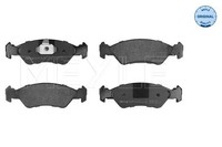 Bremsbelagsatz Vorderachse FÜR Ford Fiesta IV (Ja , JB ) - Meyle 025 231 0217