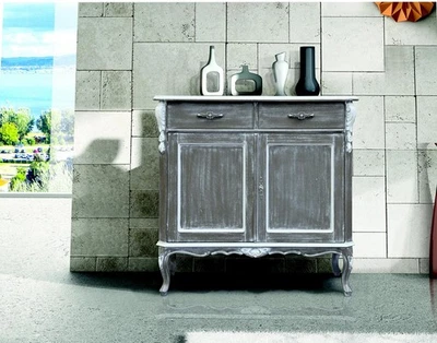 Möbel Klassische Barock  Kommode Sideboard Anrichte Schrank Regal Italien Möbel - Bild 1 von 4