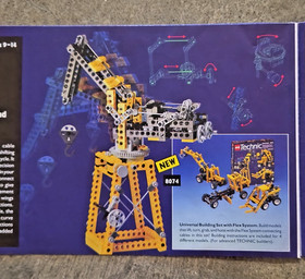 LEGO Technic Universal Flex System (8074) 100% Complete with Box & Instructions