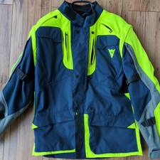 Jacke M für Motorrad Dainese Alligator Schwarz Blau Neongelb Touring Tourismus