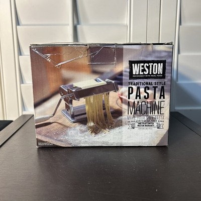 NEW Weston Roma 6 inch Traditional Style Pasta Machine Cutter