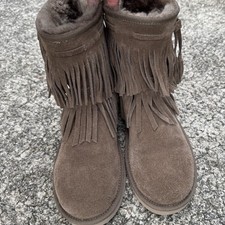 Las mejores ofertas en Botas informales con borlas de cuero para