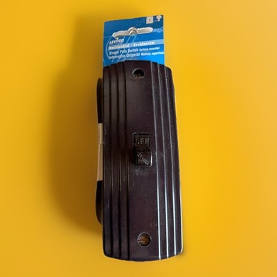  Leviton 5231 Residential Single Pole Switch Brown 15A 120/277V ~ 5 Units 