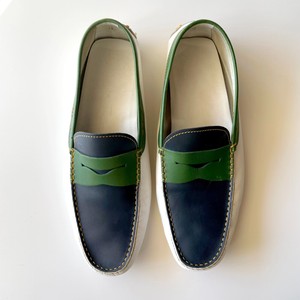 Vintage Tod’s Classic Blue Penny Bar Loafer 7.5 Tod main image 2