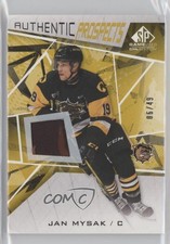 2021-22 Upper Deck SP Game Used CHL Edition Gold 6/49 Jan Mysak #56 Patch 05iv